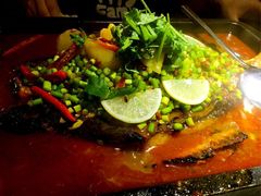 -探鱼·鲜青椒爽麻烤鱼(三水广场店)