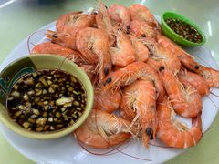 白灼海虾-乡味海鲜农家菜·巽寮土窑鸡(地道美食店)