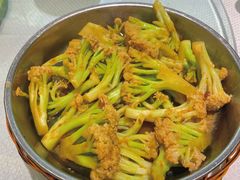 黄豆酱炒台山菜花-大欢喜饭店(江怡路店)