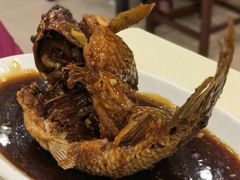 罾蹦鲤鱼-奥华餐厅·老张记(台基厂店)