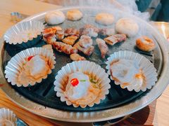 烤虾滑-梨川洞韩式烤肉(古子城店)