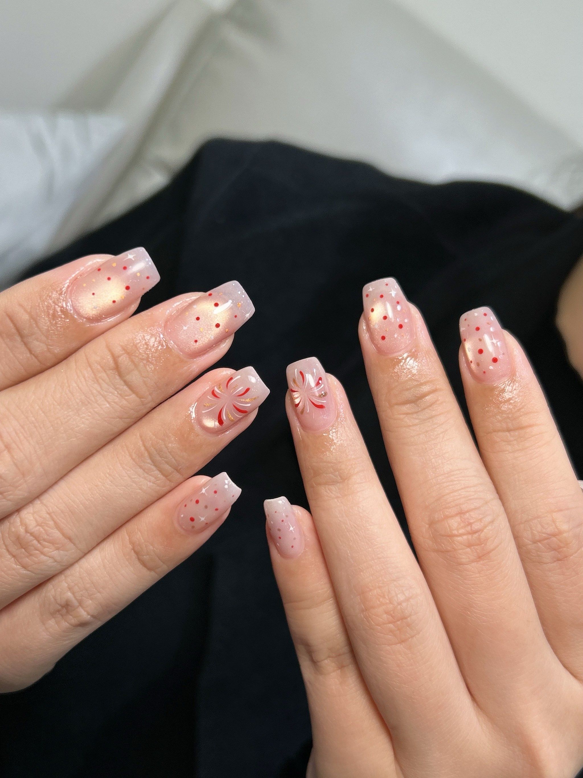 新年烟花美甲🥳