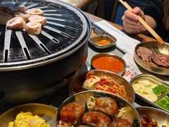 -草家酱蟹炭火烤肉店(珲春南路一店)