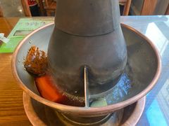 清汤香辣鸳鸯锅-竹叶涮肉坊(总店)