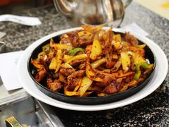 铁板炒牛肠-海花锅盖烧烤店(怡馨家园店)