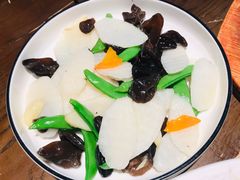 木耳淮山甜豆-食锦记·福建私房菜(浦西万达店)