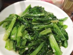 炒青菜-斯丹姜母鸭·古法干香(田安南路店)