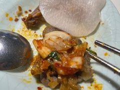 腌萝卜片-猪啊牛呀羊啊铜盘烤肉(正大广场店)