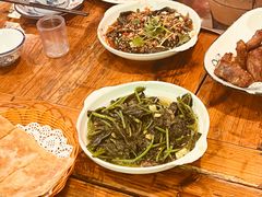 豆酱炒红薯叶-洪大厨鸡煲(福田店)