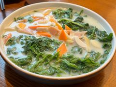 上汤桑叶-如轩·海鲜砂锅粥·潮汕菜(一品天下店)