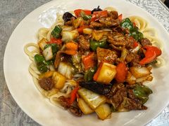 过油肉拌面-汗腾格里·风味餐厅(新疆驻京办店)