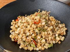 酸豆角炒小笋-汤厨(五道营店)