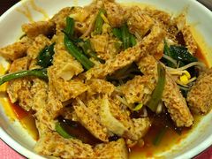 菠菜豆芽拌面筋-西域阿里马新疆菜·清真(桂花路店)