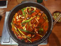 酸汤锅底-黔有有贵州酸汤夺夺粉火锅(五味十字店)