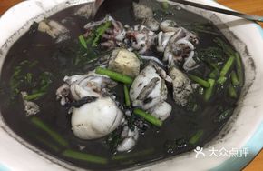 Squid and Water Bamboo Stew with Tofu