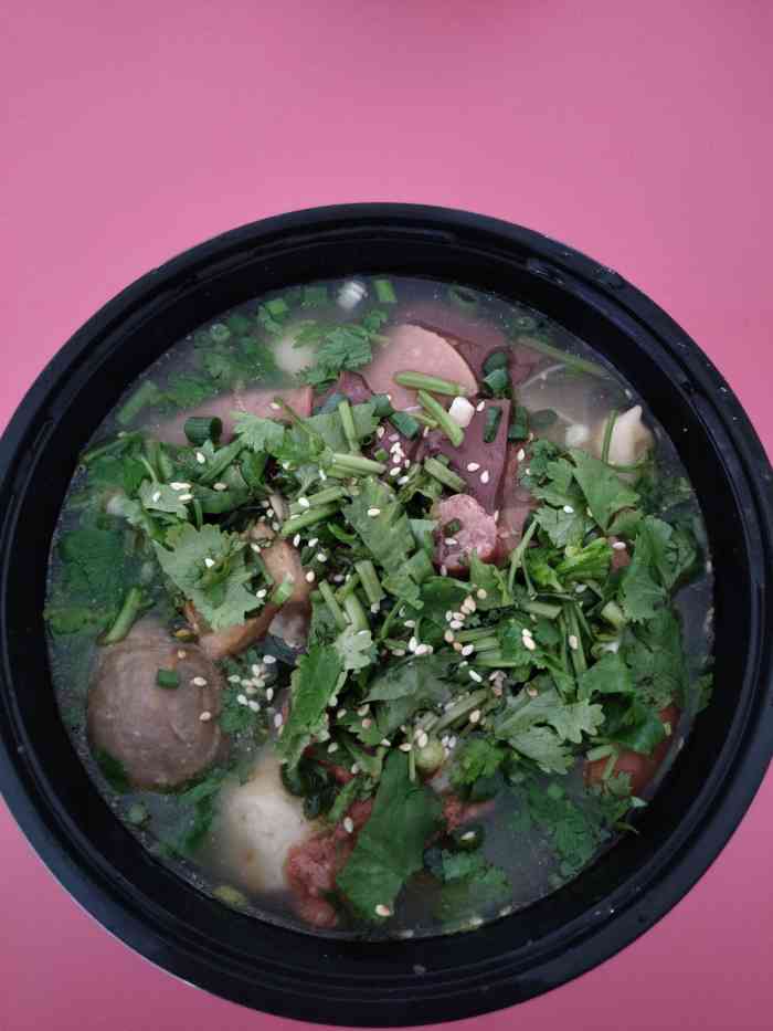 蜀三爷火锅便当(金堂店)-"晚上不想煮饭,点了一份冒菜,本来也不饿,.