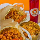 所有都是现场制作 第一次吃到这么薄的烧饼