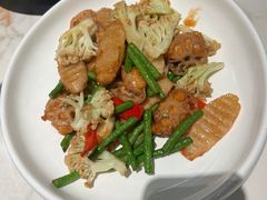 三翠炒虾荚-滋粥楼·顺德菜(番禺广场总店)