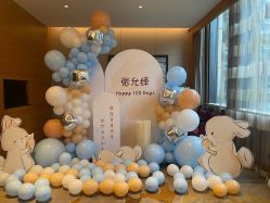 -九州派对生日布置宝宝宴·气球装饰.活动策划·求婚·百天宴满月宴周岁宴订婚宴寿宴婚房
