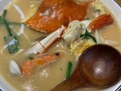 梭子蟹海鲜面-台记小海鲜(七宝店)