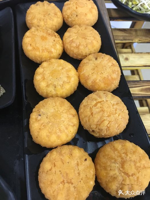 九米哥老火锅-南瓜饼-菜-南瓜饼图片-重庆美食-大众点评网