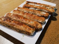 猪肉香菜尖椒-铸钟褡裢火烧(西三环紫竹桥店)