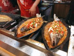 漠北烤鱼-沙州食驿·非遗小吃夜市