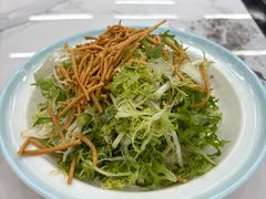 苦菊拌馓子-二张农家菜(天通苑店)