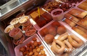 Pork Intestine with Egg Custard
