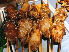 蜜汁鸡翅-小俩口烧烤东北菜(双井店)