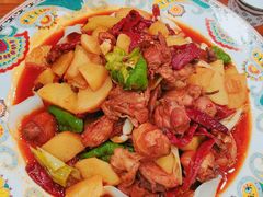 两人新疆沙湾大盘鸡-巴依老爷新疆美食(望京小街店)