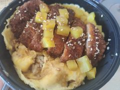 猪排滑蛋饭-饥饿先生