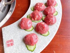 现打牛肉丸-高兴壹锅·潮汕鲜牛肉火锅(良乡梅花庄店)