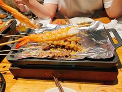 -路边摊小炉子烧烤