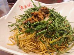 开洋葱油拌面加蛋皮汤-东泰祥生煎馆(长宁路店)