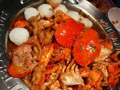 爱心饭团-胖哥俩肉蟹煲(萧山加州阳光店)
