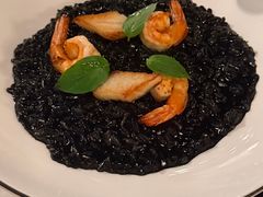 威尼斯海鲜墨鱼汁烩饭-Ponte 意大利餐厅
