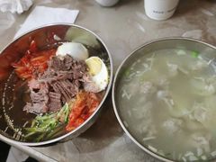 -吉林延边牛肉汤饭，大冷面
