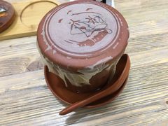 茶树菇水鸭汤-万煲旺·香港老传承煲仔饭·猪杂汤(客村店)