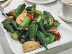 秋葵豆干-三德素食馆