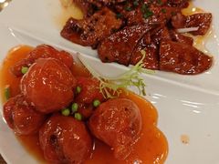 南煎肝拼荔枝肉-文儒九号·闽菜馆(三坊七巷店)