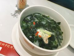 上汤金银蛋螺旋藻-杯子红牛排(创意产业园店)
