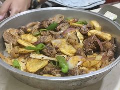 -尕有炕锅烤羊肉