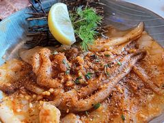 孜然烤鱿鱼-义气烤肉餐吧(大族广场店)