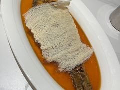 鲤鱼焙面-梅利汴京烤鸭•开封豫菜地标店(晋安路店)