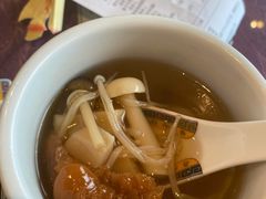 泉水竹笙菌菇汤-宁波状元楼酒店(和义路店)