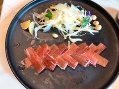 三年金钱火腿配大理手撕乳扇-泓0871臻选云南菜·味庄