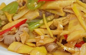 Bamboo Shoots with Pig Kidney Stir-fry