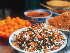 -清真马乐贝腊牛肉蛋黄菜夹馍(马蓉洒金桥店)