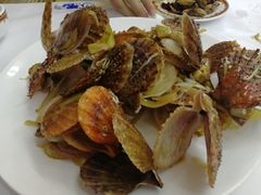 葱炒小赤贝-北戴河庆山饭店·海鲜砂锅粥(北戴河黑石路店)